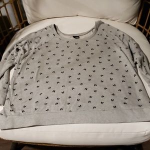 Torrid sweater with puppy faces